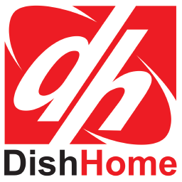 DishHome digital TV service provider logo